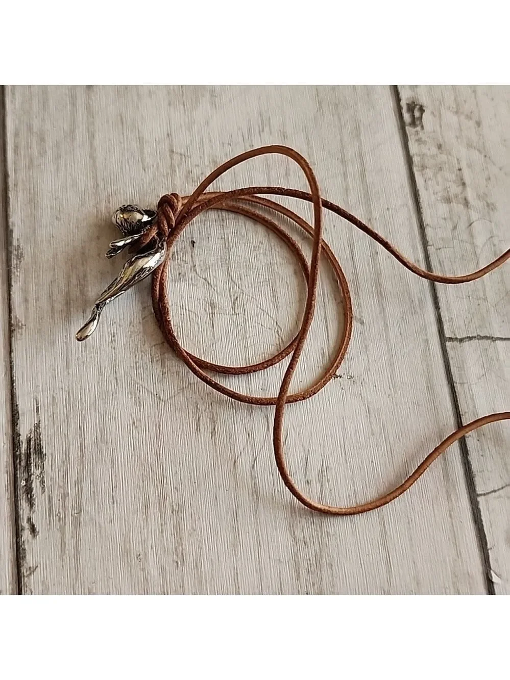 Hanging Cat leather Rope  tie adjustable